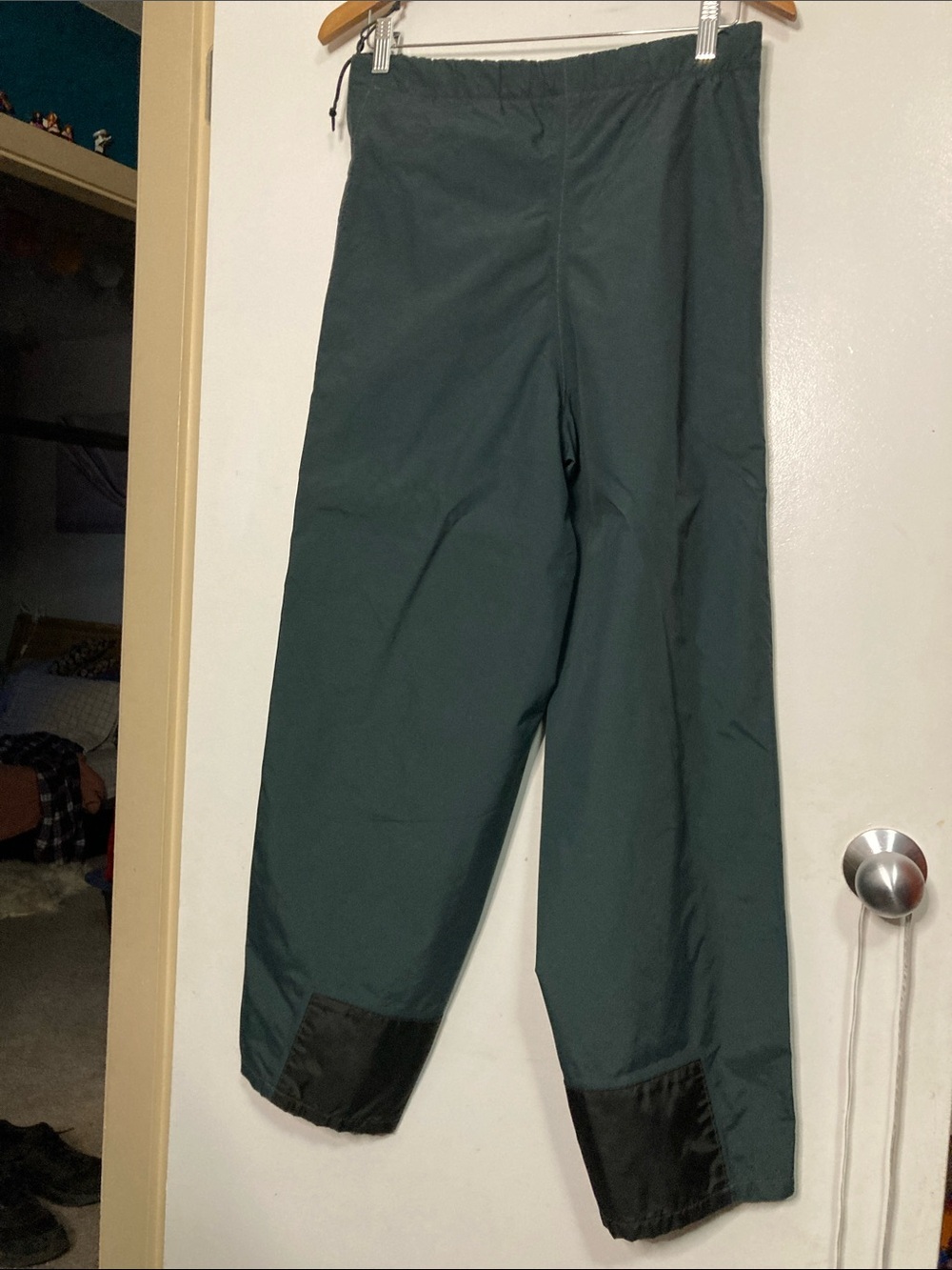 MEC Dark Green Women's Outdoor Pants with Black Cuffs